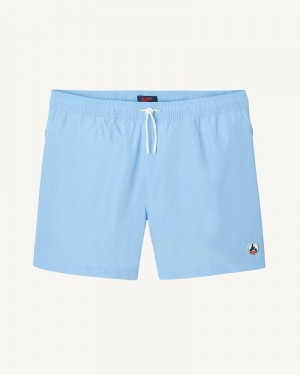 JOTT Biarritz Muške Swim Shorts Maskirne Plave Crvene | WUF-2915