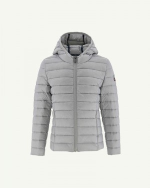 JOTT Carla Lightweight Hooded Dječje Donje Jakne Svijetlo Sive | HBC-2988