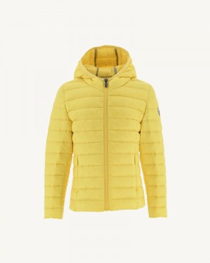 JOTT Carla Lightweight Hooded Dječje Donje Jakne Svijetlo Žute | YAC-8069