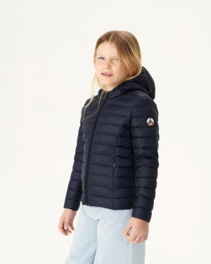 JOTT Carla Lightweight Hooded Dječje Donje Jakne Tamnoplave | ZBD-5322