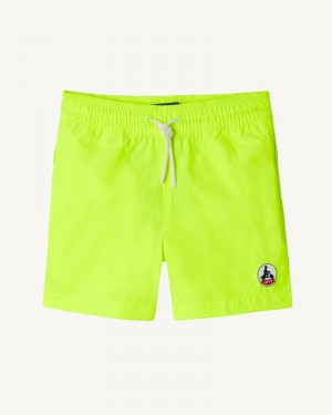 JOTT Cassis Neon Yellow Dječje Swim Shorts Tamnoplave | PHY-5051