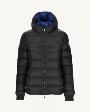 JOTT Celine Great Cold Hooded Ženske Donje Jakne Crne | WPV-5397