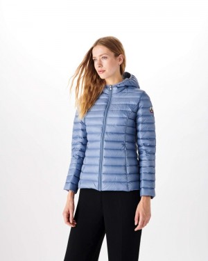 JOTT Cloe Lightweight Hooded Ženske Donje Jakne Plave | XFR-4074