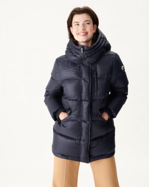 JOTT Delhi Great Cold Hooded Ženske Donje Jakne Tamnoplave | WNP-3081