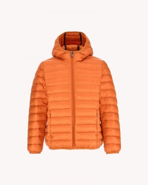 JOTT Hugo Lightweight Hooded Dječje Donje Jakne Narančaste | GXN-8438