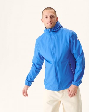 JOTT Manila Packable Hooded Muške Jakne Plave | SSA-5702