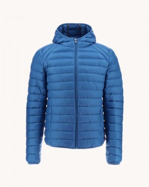 JOTT Nico Lightweight Hooded Muške Donje Jakne Plave | DMU-4360