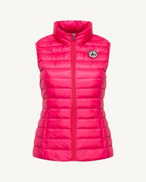 JOTT Seda Light Sleeveless Ženske Donje Jakne Fushia | JAO-3484