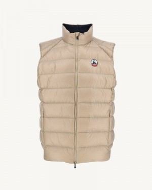 JOTT Tim Great Cold Sleeveless Muške Donje Jakne Bež | MUS-3820