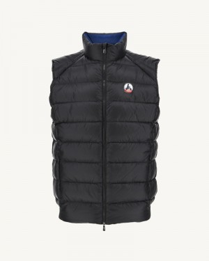 JOTT Tim Great Cold Sleeveless Muške Donje Jakne Crne | ANZ-0847