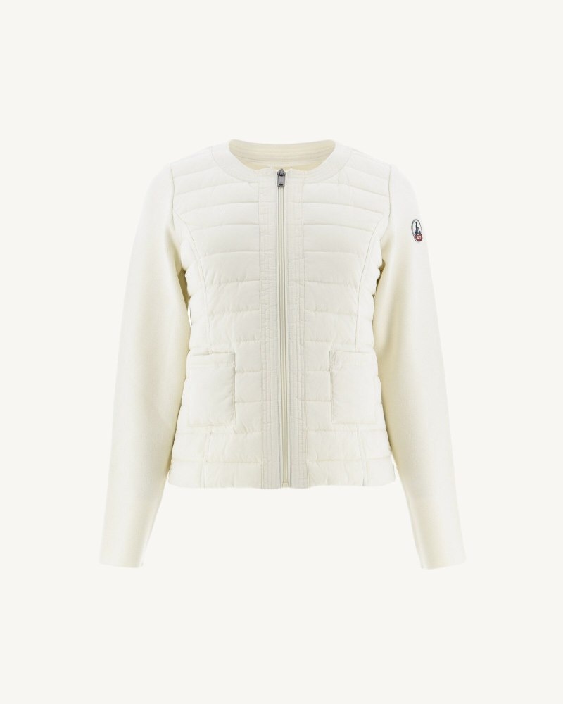 JOTT Almeria Light Ženske Donje Jakne Off-white | ZJK-9176