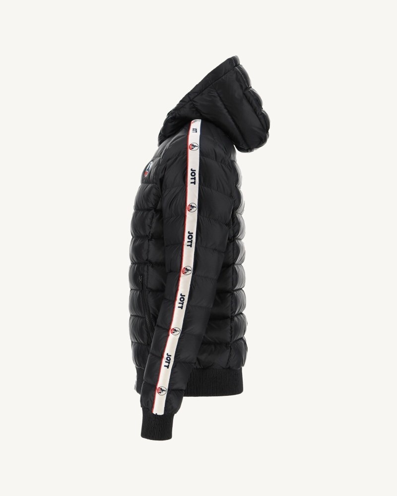 JOTT Ankara Great Cold Hooded Muške Donje Jakne Crne | YQG-4136