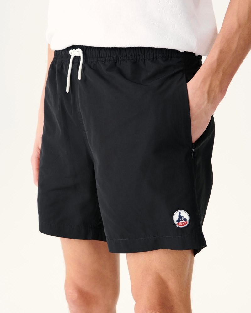 JOTT Biarritz Muške Swim Shorts Crne | BQT-7836