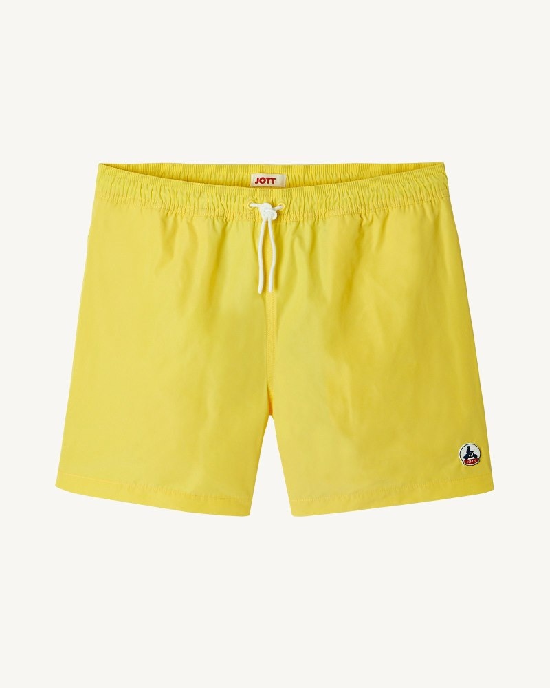 JOTT Biarritz Muške Swim Shorts Žute | WSZ-5343