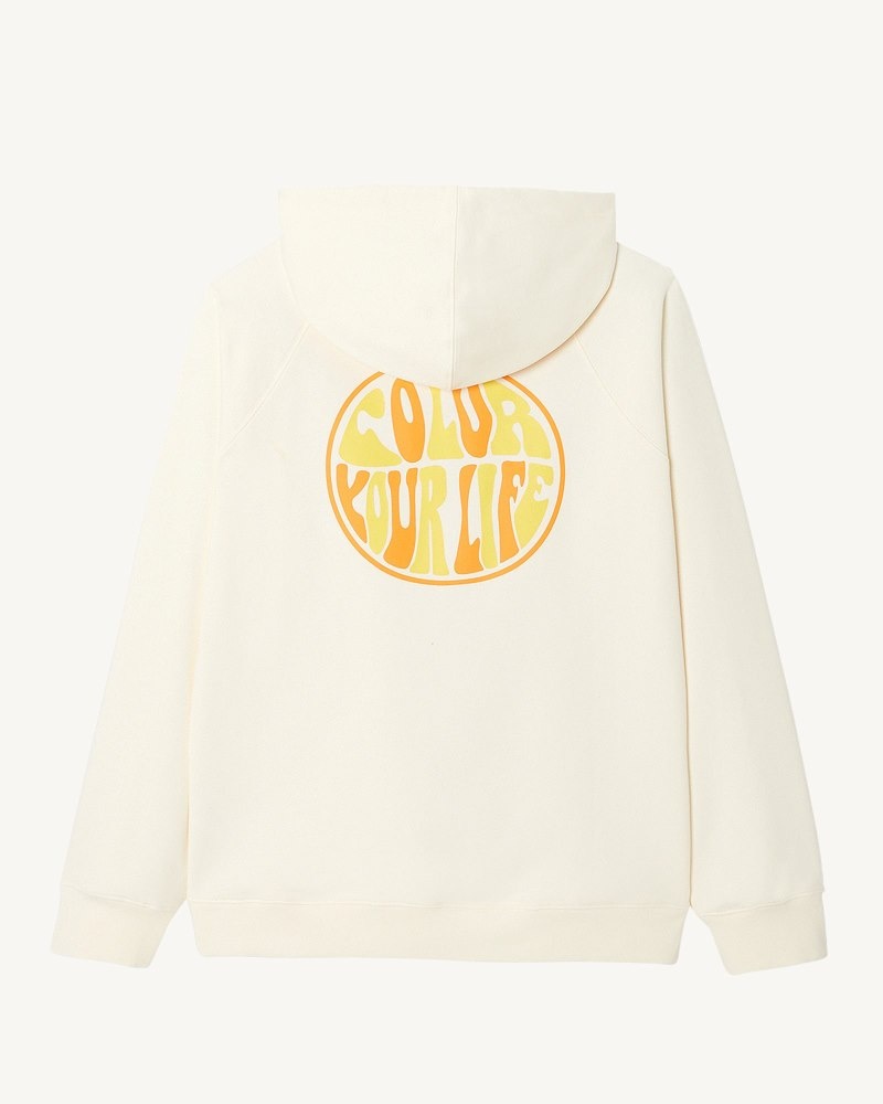 JOTT Bispo Organic Cotton Muške Dukserice Off-white | OPC-9487