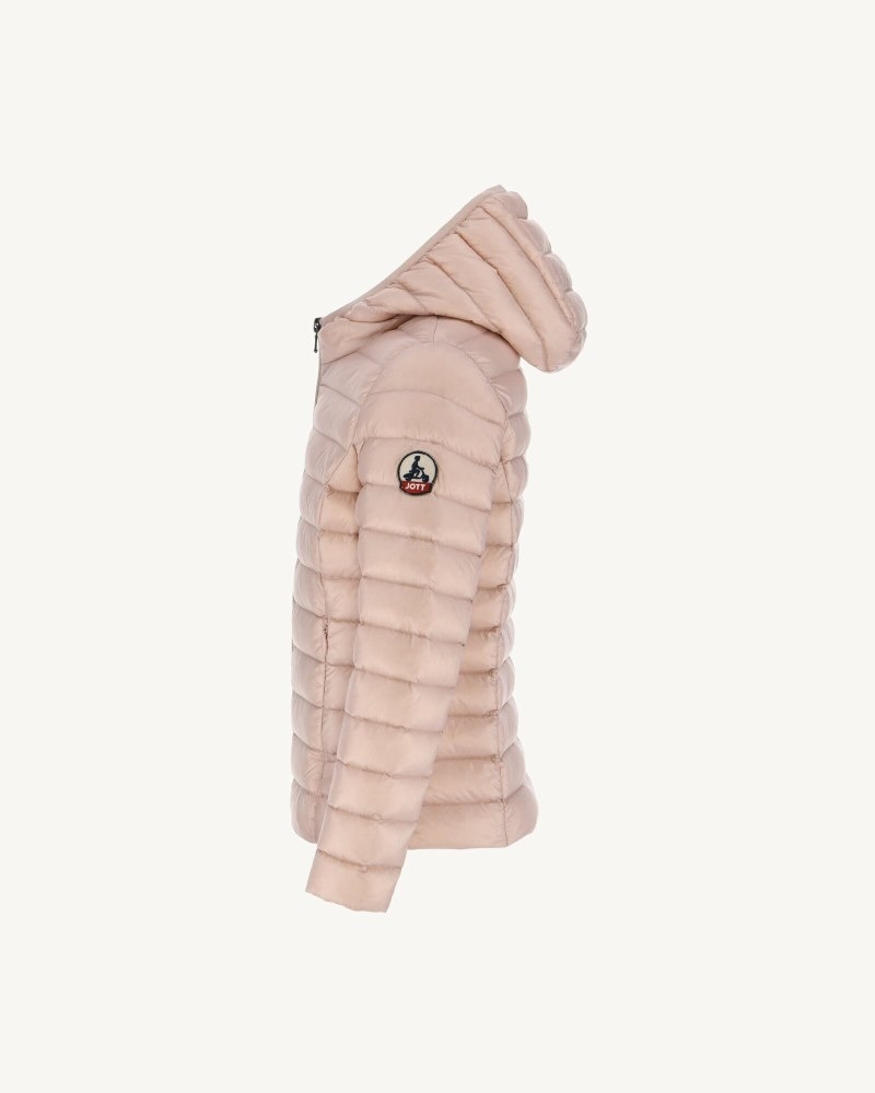 JOTT Carla Light Hooded Dječje Donje Jakne Svijetlo Roze | QOU-6002