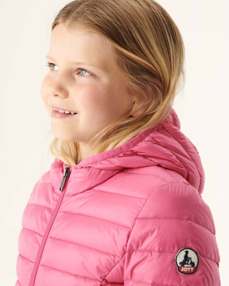 JOTT Carla Light Hooded Dječje Donje Jakne Roze | PQI-3528