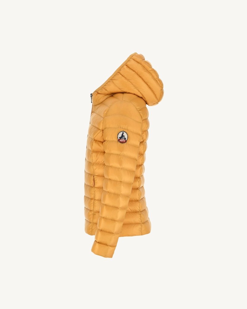 JOTT Carla Light Hooded Dječje Jakne Boje Senfa | MWI-2222