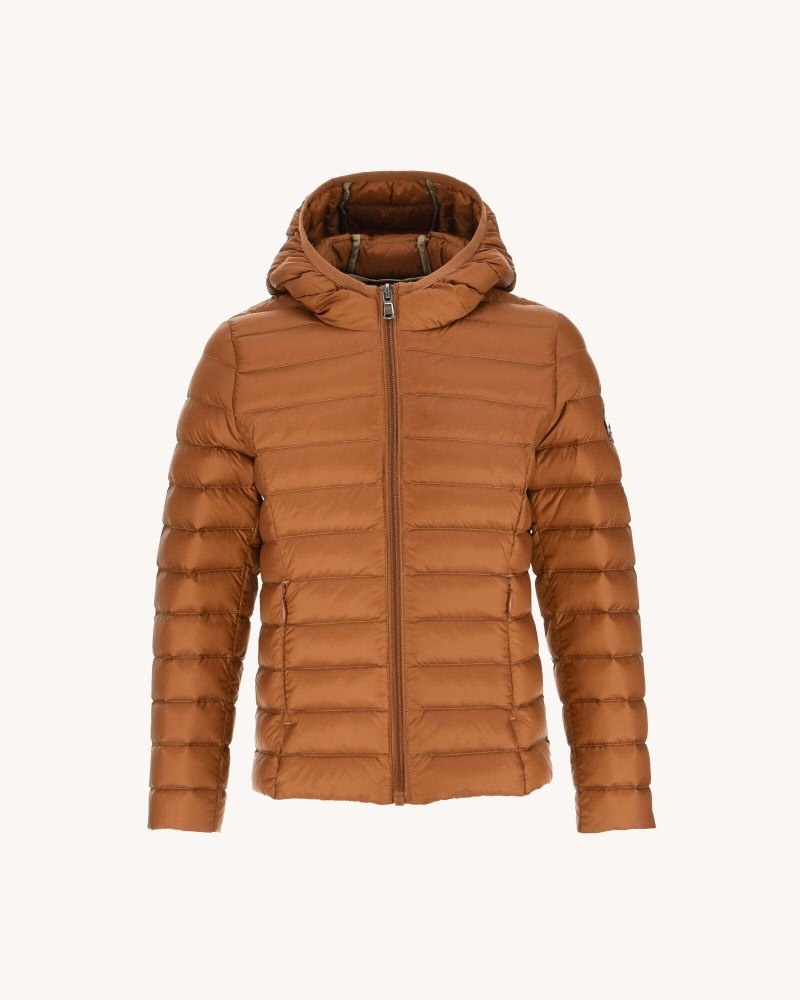 JOTT Carla Lightweight Hooded Dječje Donje Jakne Smeđe | FFE-9132