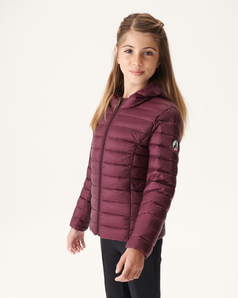 JOTT Carla Lightweight Hooded Dječje Donje Jakne Ljubičaste | IFX-9530