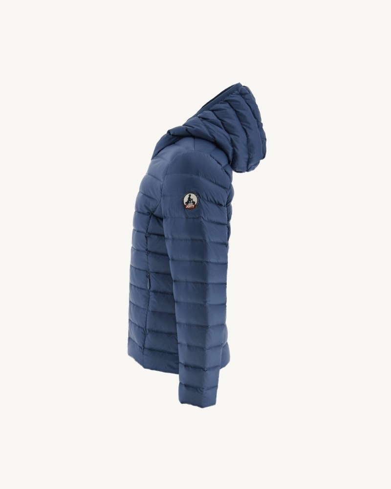 JOTT Carla Lightweight Hooded Dječje Donje Jakne Plave | IIX-4049