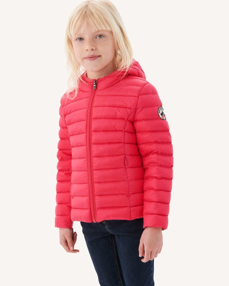 JOTT Carla Lightweight Hooded Dječje Donje Jakne Fushia | SBO-3698