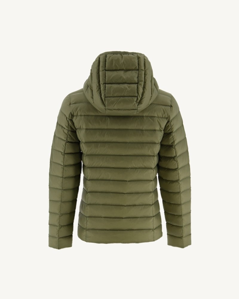 JOTT Carla Lightweight Hooded Dječje Donje Jakne Svijetlo Kaki Boja | RIN-2014