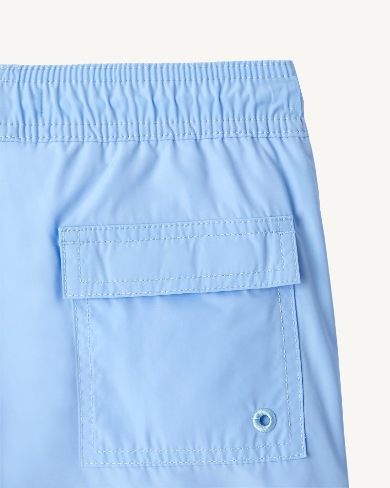 JOTT Cassis Dječje Swim Shorts Maskirne Svijetlo Plave Limun | WFJ-1771