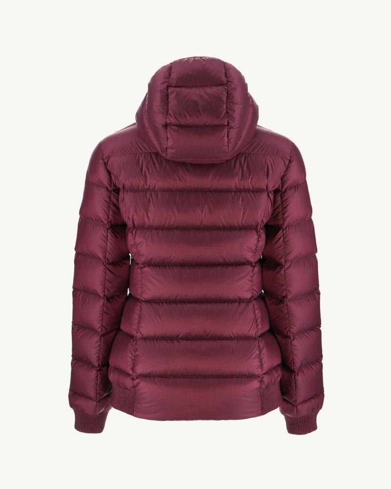 JOTT Celine Eggplant Hooded Ženske Pufer Jakne Ljubičaste | EBR-1304