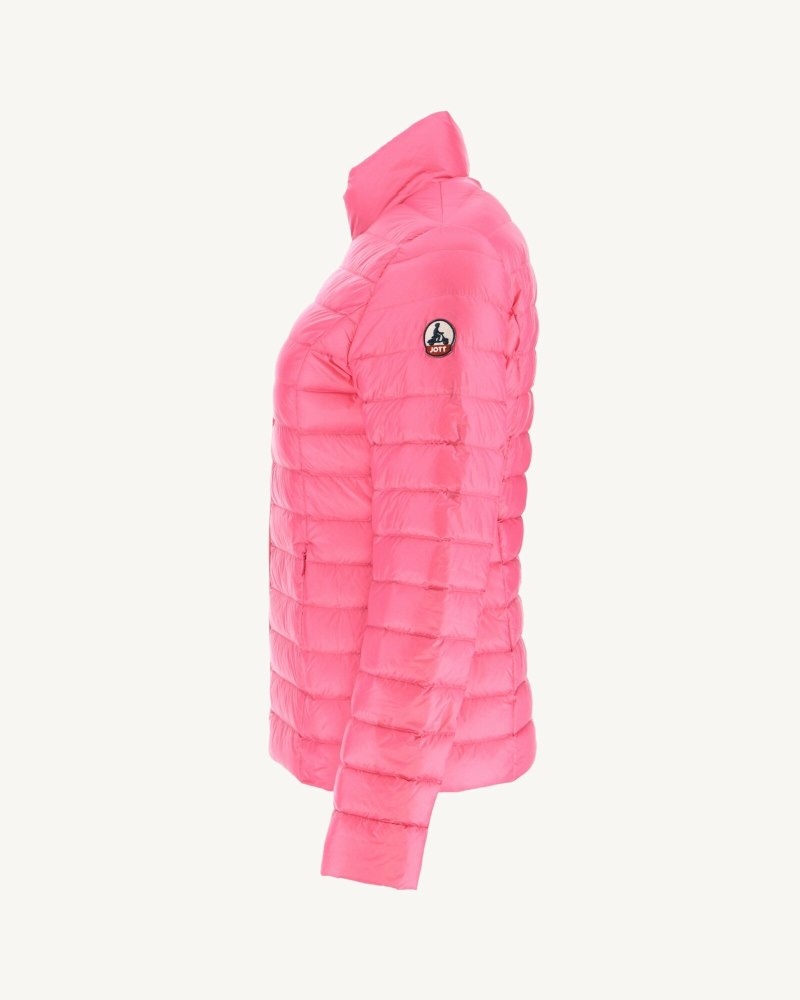 JOTT Cha Lightweight Ženske Podstavljene Jakne Roze | CRJ-8007