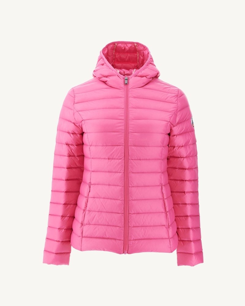 JOTT Cloe Light Hooded Ženske Donje Jakne Roze | MNJ-5083