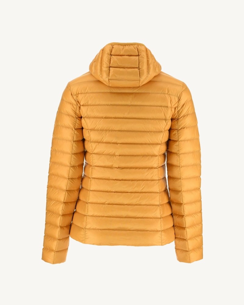 JOTT Cloe Light Hooded Ženske Donje Jakne Boje Senfa | XLT-6659