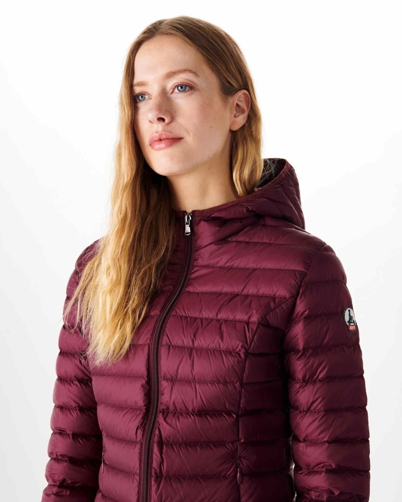 JOTT Cloe Lightweight Hooded Ženske Donje Jakne Ljubičaste | GPZ-8450