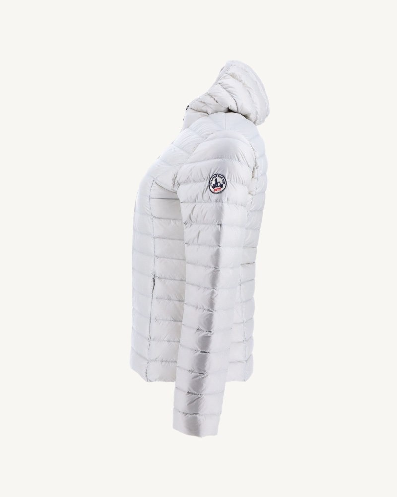 JOTT Cloe Lightweight Hooded Ženske Donje Jakne Sive | THP-6369