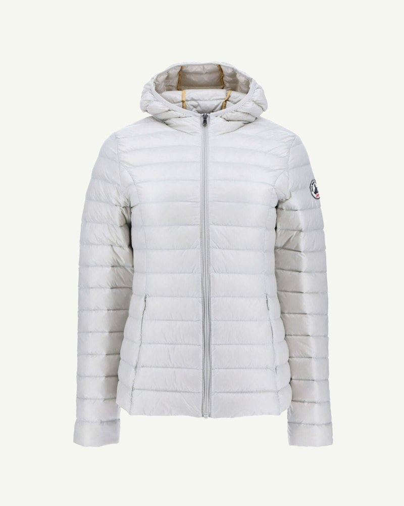 JOTT Cloe Lightweight Hooded Ženske Donje Jakne Sive | THP-6369