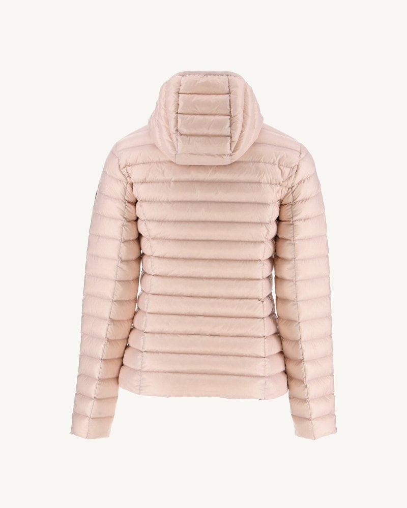 JOTT Cloe Lightweight Hooded Ženske Podstavljene Jakne Svijetlo Roze | SSX-5803