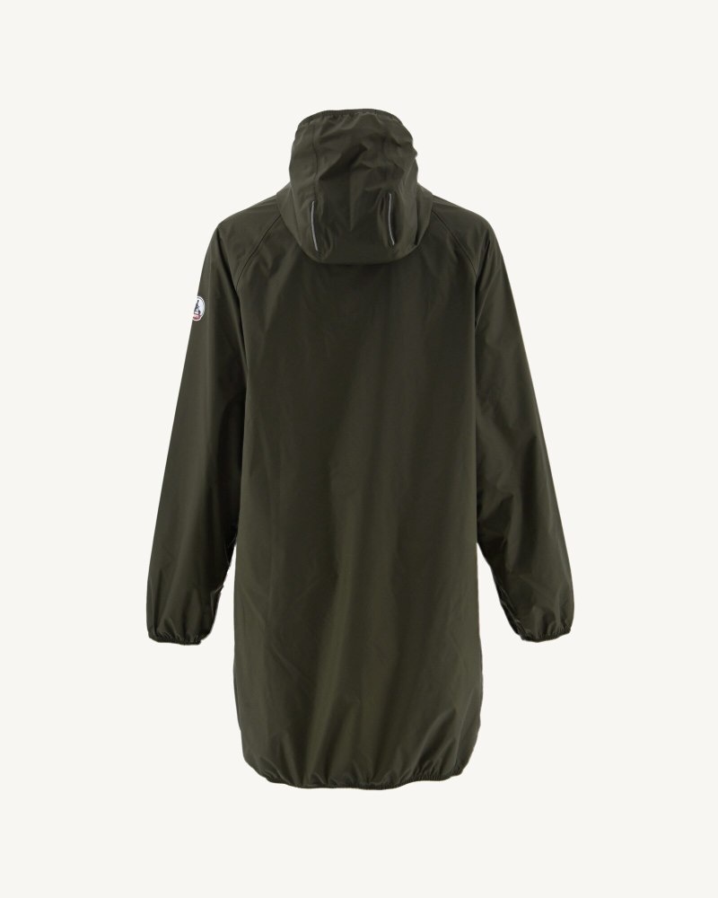 JOTT Copenhagen Long Hooded Ženske Jakne Maslinasto Zelene | ZKZ-5731