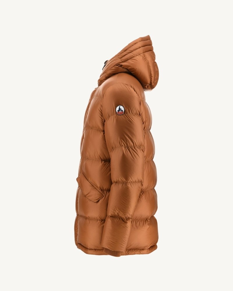 JOTT Dakhla Grand Cold Hooded Muške Donje Jakne Smeđe | AGS-0443