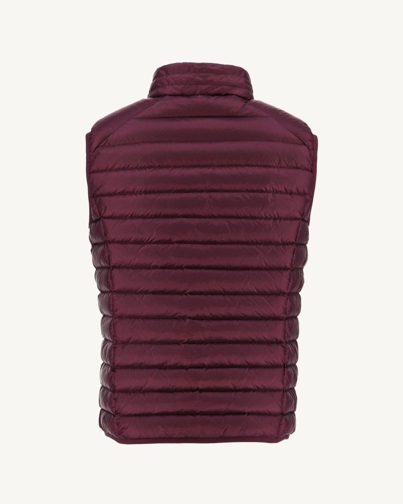 JOTT Eggplant Tom Sleeveless Muške Donje Jakne Ljubičaste | WRV-3762