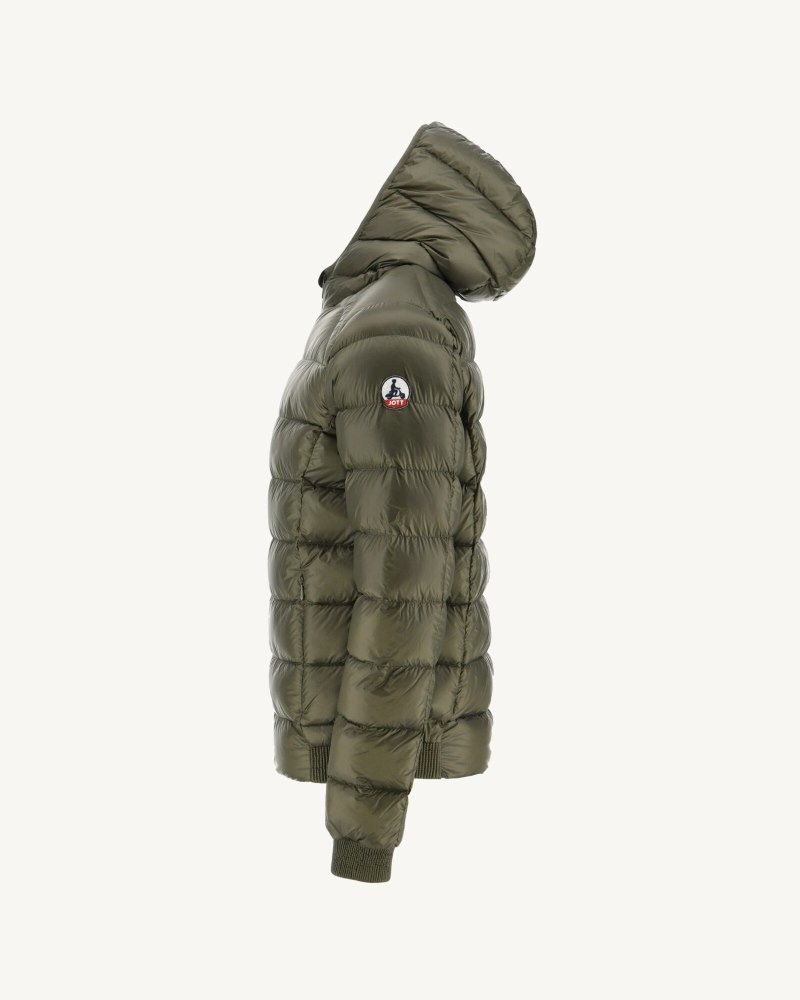 JOTT Extreme Cold Nat Hooded Muške Donje Jakne Maslinasto Zelene | JSZ-6735