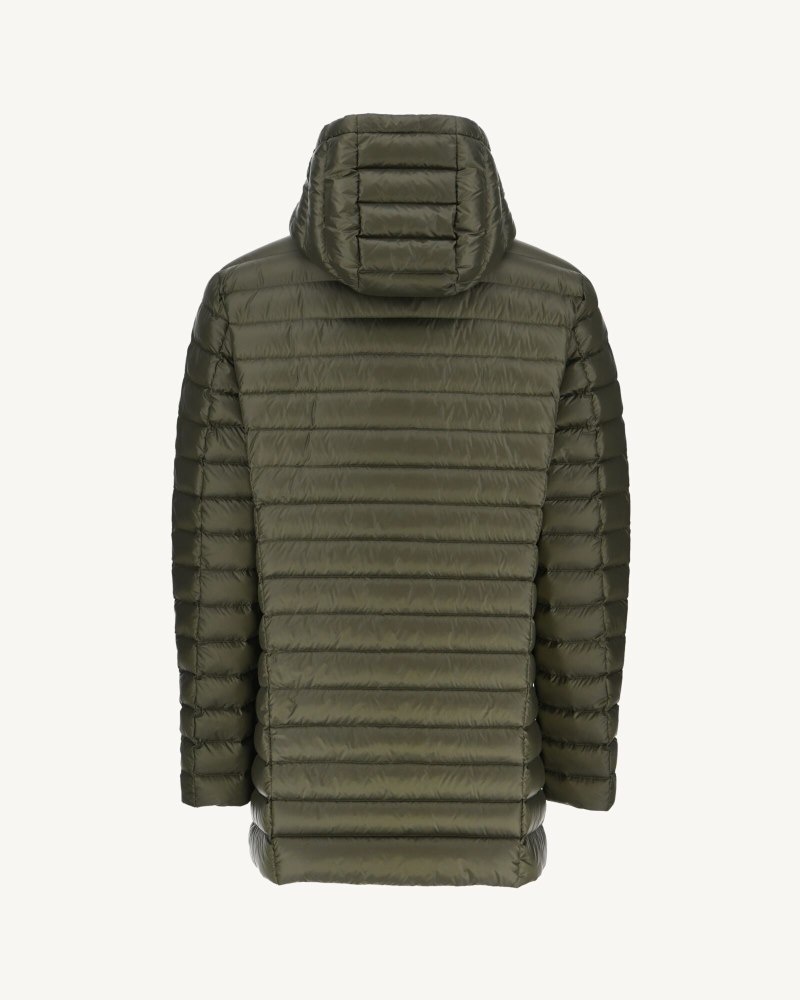 JOTT Florent Lightweight Hooded Muške Donje Jakne Maslinasto Zelene | QYH-7305