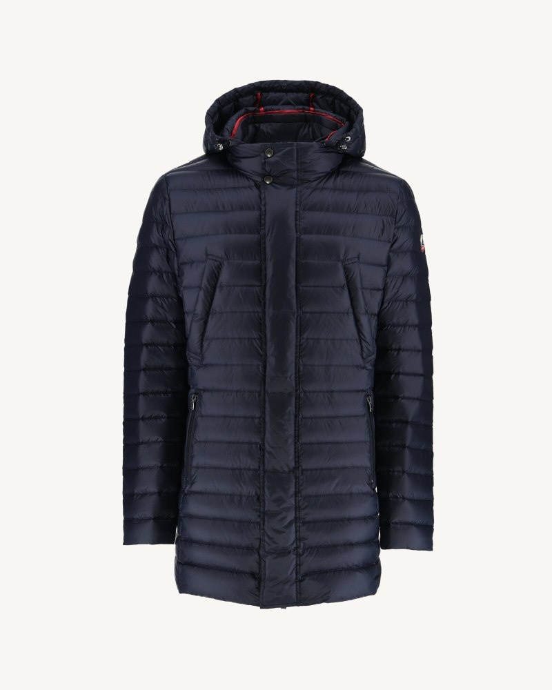 JOTT Florent Lightweight Hooded Muške Donje Jakne Tamnoplave | XZZ-4207