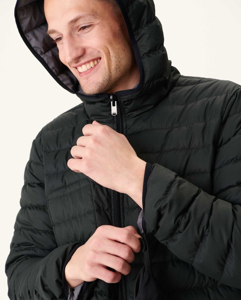 JOTT Gobi Reversible 5-in-1 Hooded Muške Parka Crne | CFE-5712