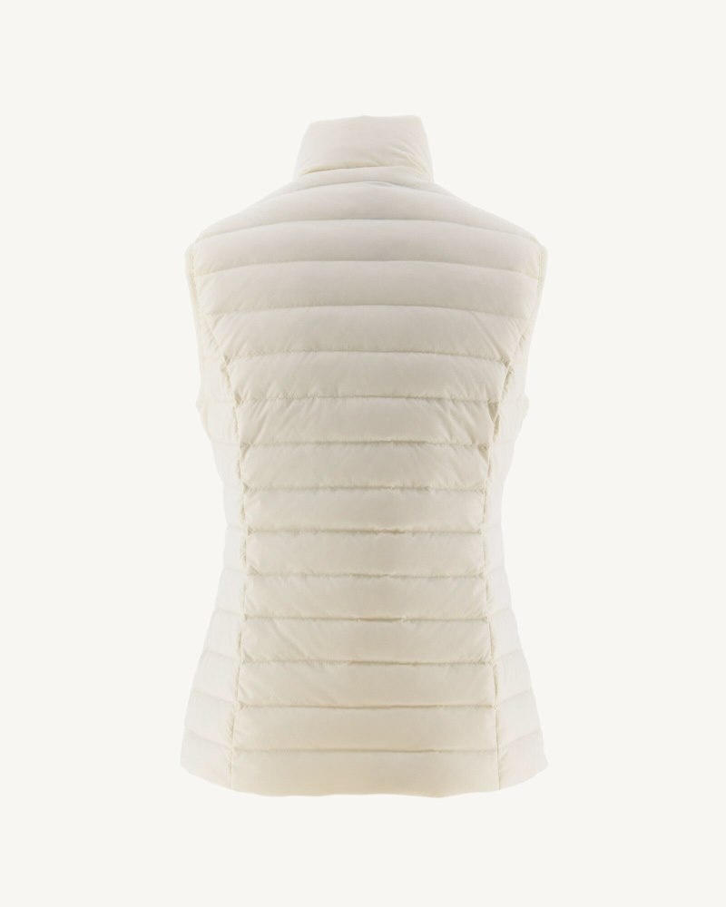 JOTT Grenada Stretch Sleeveless Ženske Donje Jakne Off-white | THO-3345