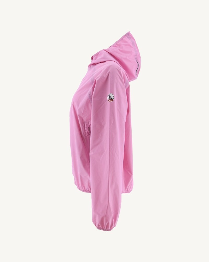 JOTT Hooded Pastel Singapore Ženske Kabanice Za Kišu Roze | IRZ-2862