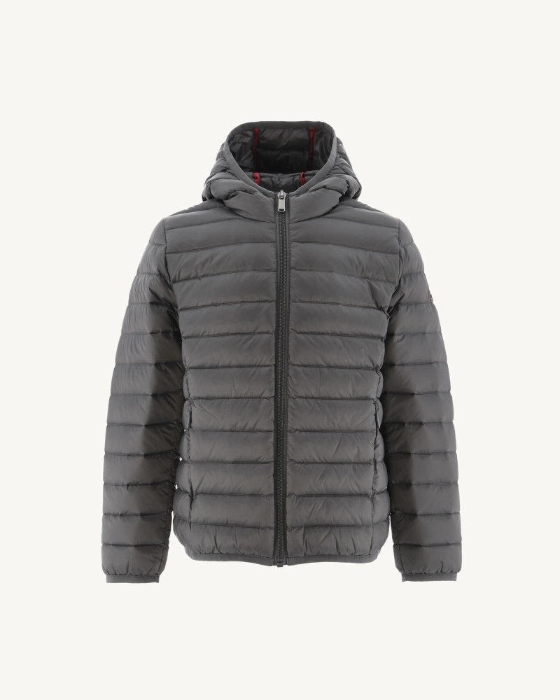 JOTT Hugo Light Hooded Dječje Donje Jakne Tamno Sive | EDS-8159