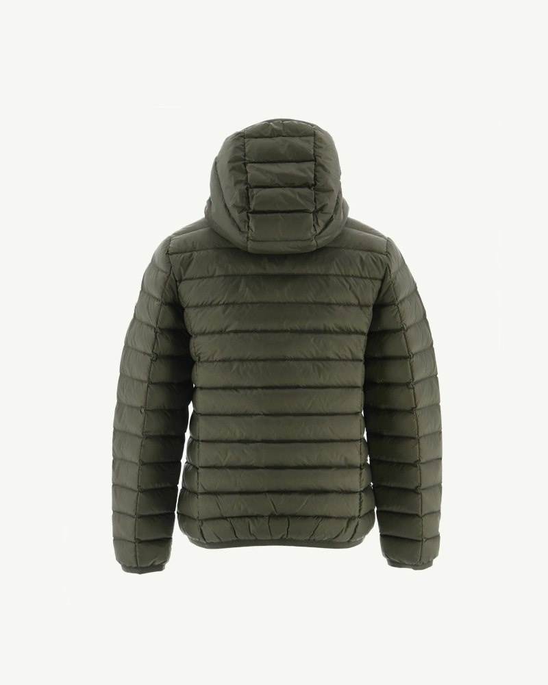 JOTT Hugo Lightweight Hooded Dječje Donje Jakne Maslinasto Zelene | IBZ-6962