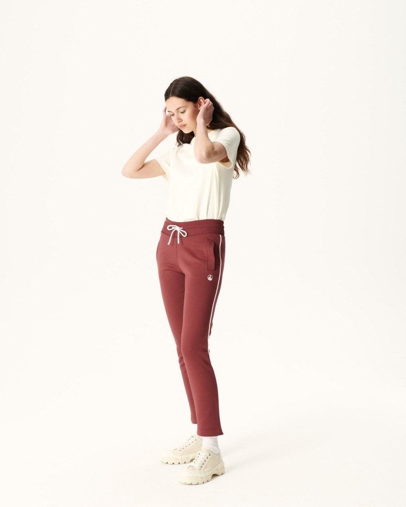 JOTT Ingrina Technical Jersey Ženske Jogger Hlače Bordo | XFT-5519