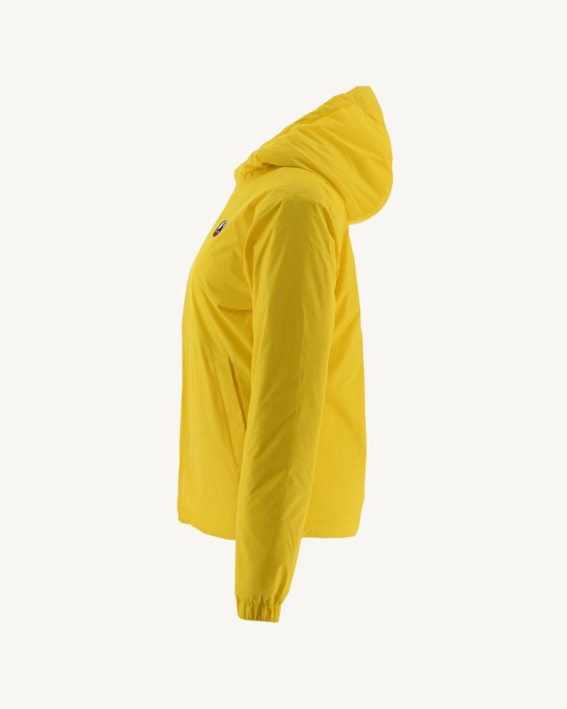 JOTT Kara Reversible Hooded Ultralight Ženske Donje Jakne Limun | FPW-3797