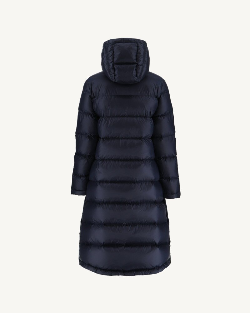 JOTT Karachi Grand Cold Long Hooded Ženske Donje Jakne Tamnoplave | LDD-6145